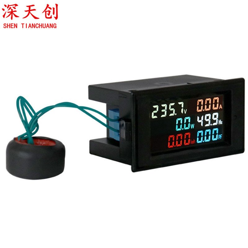 D69-2058交流电压电流频率电能功率功率因素多功能六显示仪表出口