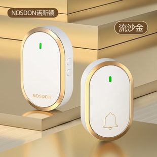 门铃无线家用智能超远距离电子遥控防水门玲一拖二老人叮咚呼叫器