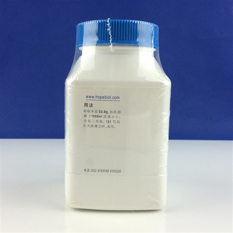 HB0109 营养琼脂干粉培养基 生化试剂 微生物试验 食品检测