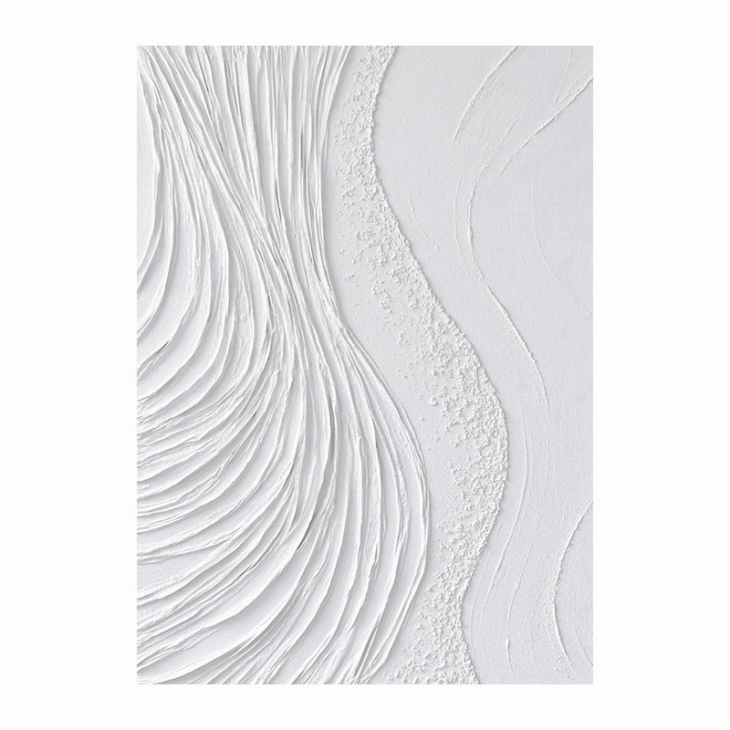 纯手绘油画 现代简约抽象立体大幅肌理画 玄关走廊装饰画 扶风图片