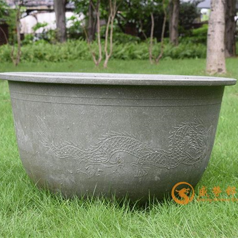 塑树料大花加厚超大号码种ELF_1果盆庭缸院家用龙盆处理