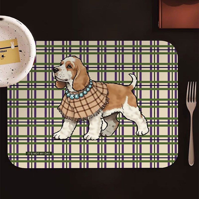 英伦风高级感皮革西餐垫防水耐脏餐桌隔热杯垫保护垫,居家布艺,餐垫,淘宝优惠券,粉丝福利购,淘宝优惠卷