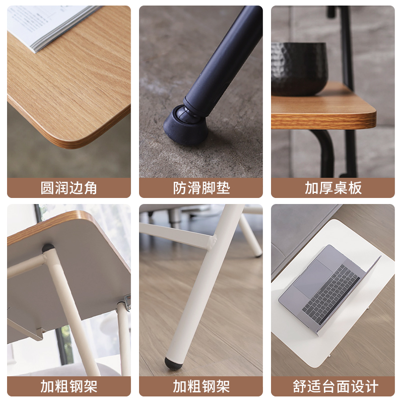 书桌折叠桌家用办公桌卧室床边小桌子学生可折叠学习桌电脑桌