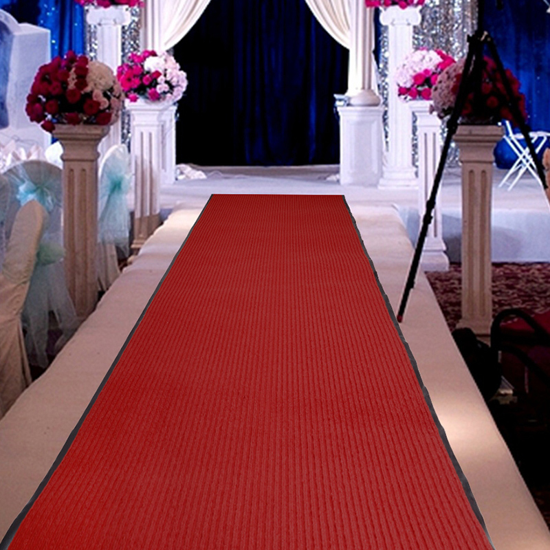 裁剪入户门口地垫门垫过道走廊楼梯商场宾馆防滑垫成卷批红地毯