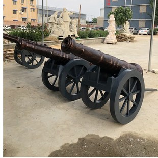 玻璃钢仿铜林则徐雕塑禁毒英雄大炮雕像虎门销烟浮雕铸铜雕塑