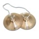 海鸥广钹9铜镲公分大镲舞狮铜镲广拔锣鼓镲醒狮南狮镲腰鼓镲