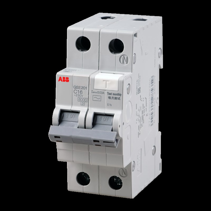 ABB断路器空气开关GSE200-1P2P4P+N16A20A25A32A40A63A漏电保护
