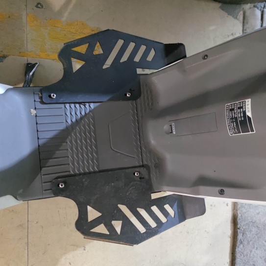 适用麦铃UT1田UBE S07电动车前脚踏板 ube改装配件加大前置搁脚