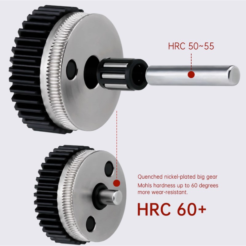 3d打印机配件 硬化钢尼龙挤出机 高品质齿轮组HGX-extruder