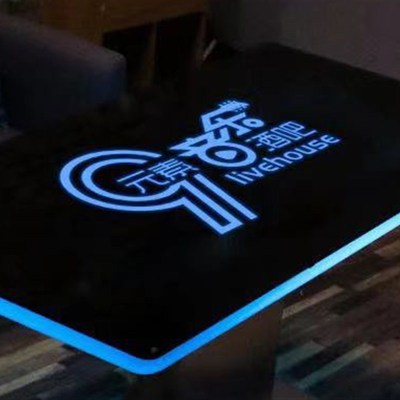 钢化玻璃玻璃定制茶几烤漆磨砂丝印定做面板耐高温餐桌台面玻璃板