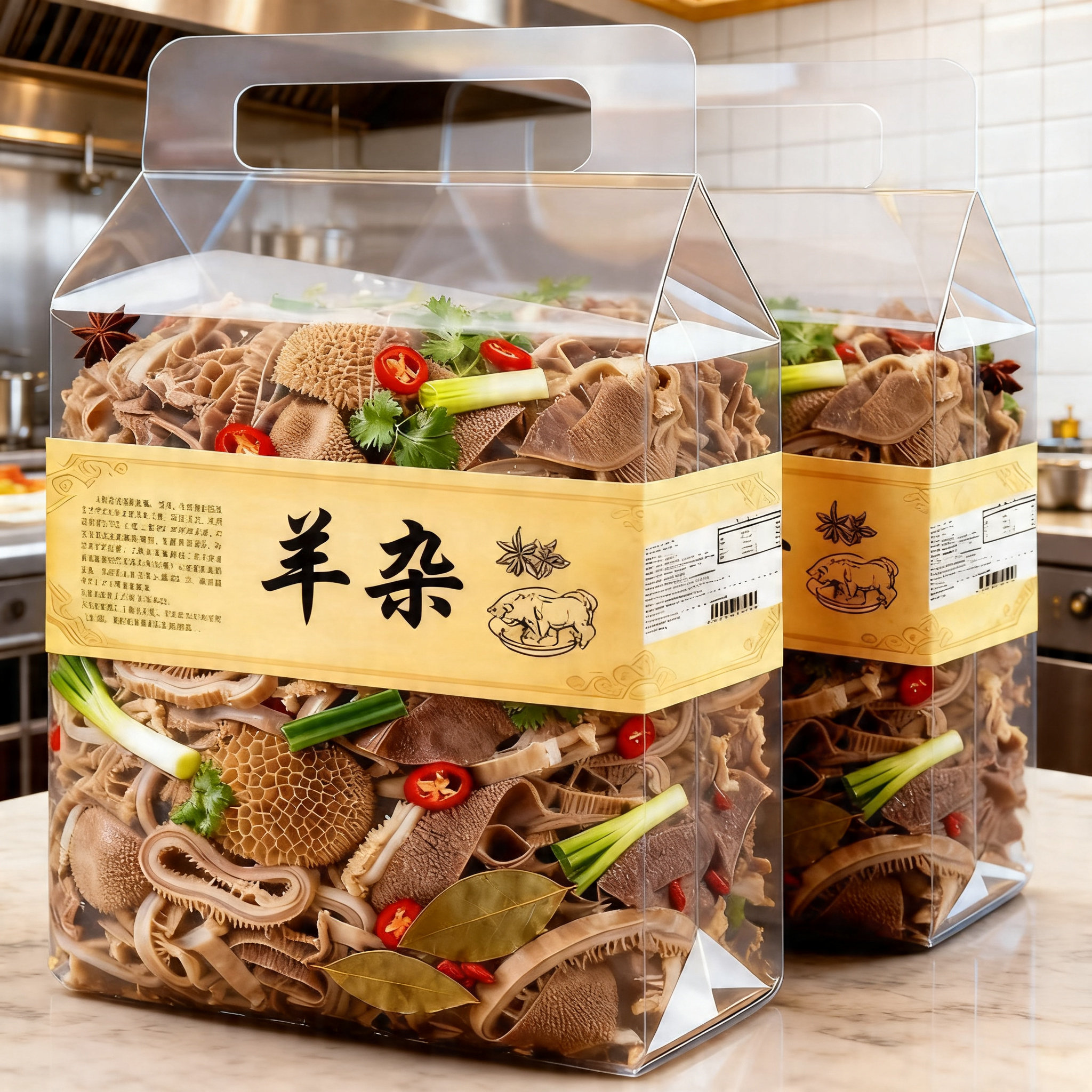 羊杂亏太多】五香羊杂熟食羊肉正宗羊杂香辣零食夜宵充饥男生零食