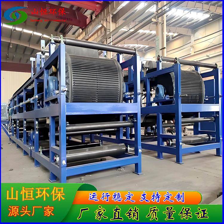 锅炉厂脱硫设备橡胶带式真空过滤机真空脱水机环保生产厂