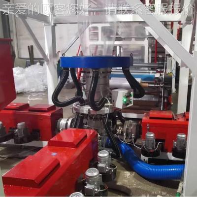 厂生产三层共高速热收缩膜吹膜机，RHT-FM50热收缩膜P挤动E全自家