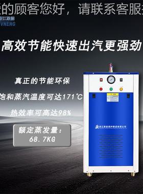 聚能锅炉 厂家直销48DZFZ48k全汽自动电加热蒸发器 生小型电w热蒸