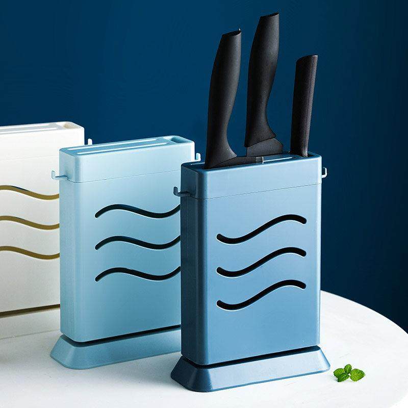 菜刀架家用沥水刀具收纳层架 塑料刀座置物架菜刀架插刀架,厨房/烹饪用具,刀架,淘宝优惠券,粉丝福利购,淘宝优惠卷