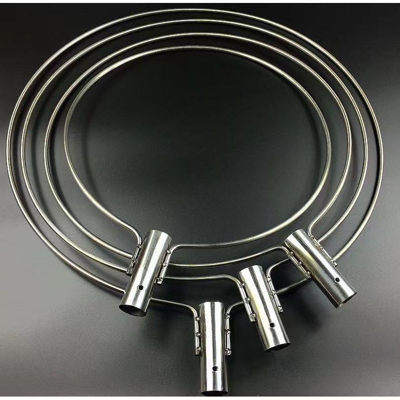 超硬实心抄网头特大号加粗铁圈抄大物青鱼抓鸡鸭捞鱼捕鱼钓鱼抄网