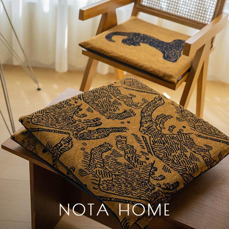 中古风椅子垫坐垫复古轻奢飘窗蒲团方形记忆棉防滑可拆洗垫子屁垫,居家布艺,椅垫,淘宝优惠券,粉丝福利购,淘宝优惠卷