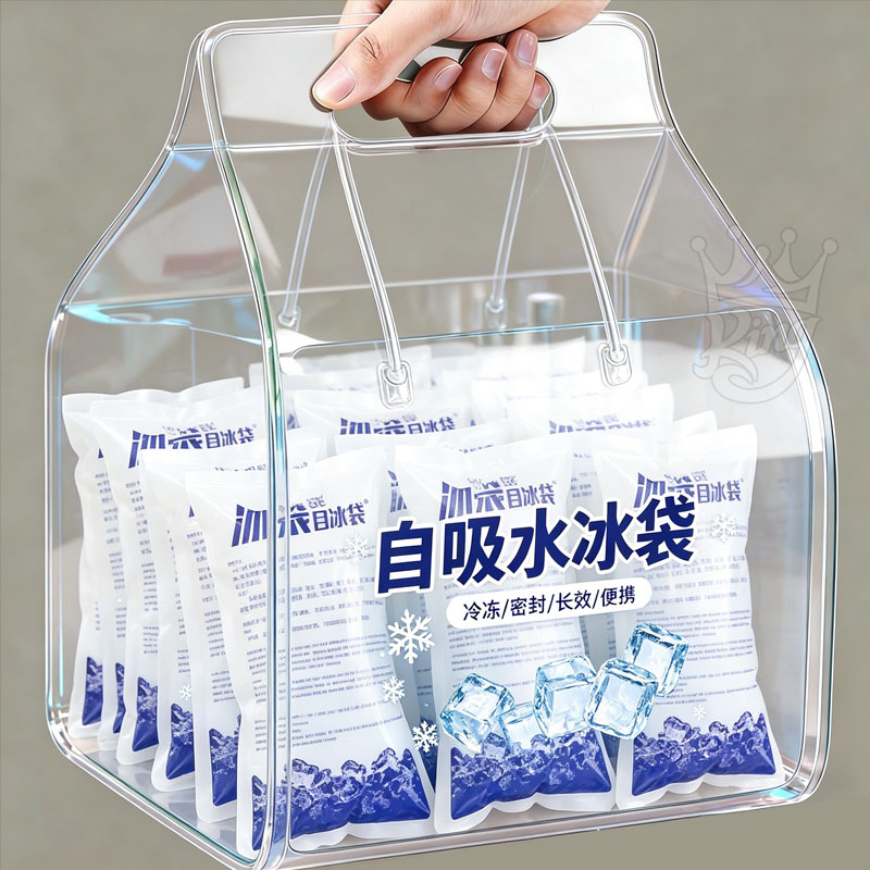 一次性免注水自吸冰袋快递冷冻