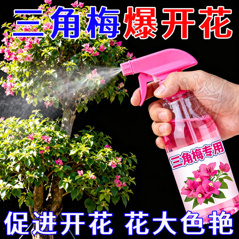 三角梅开花专用营养液肥促花爆花骨粉复合肥料养花枝繁叶茂促开花,农用物资,叶面肥,淘宝优惠券,粉丝福利购,淘宝优惠卷