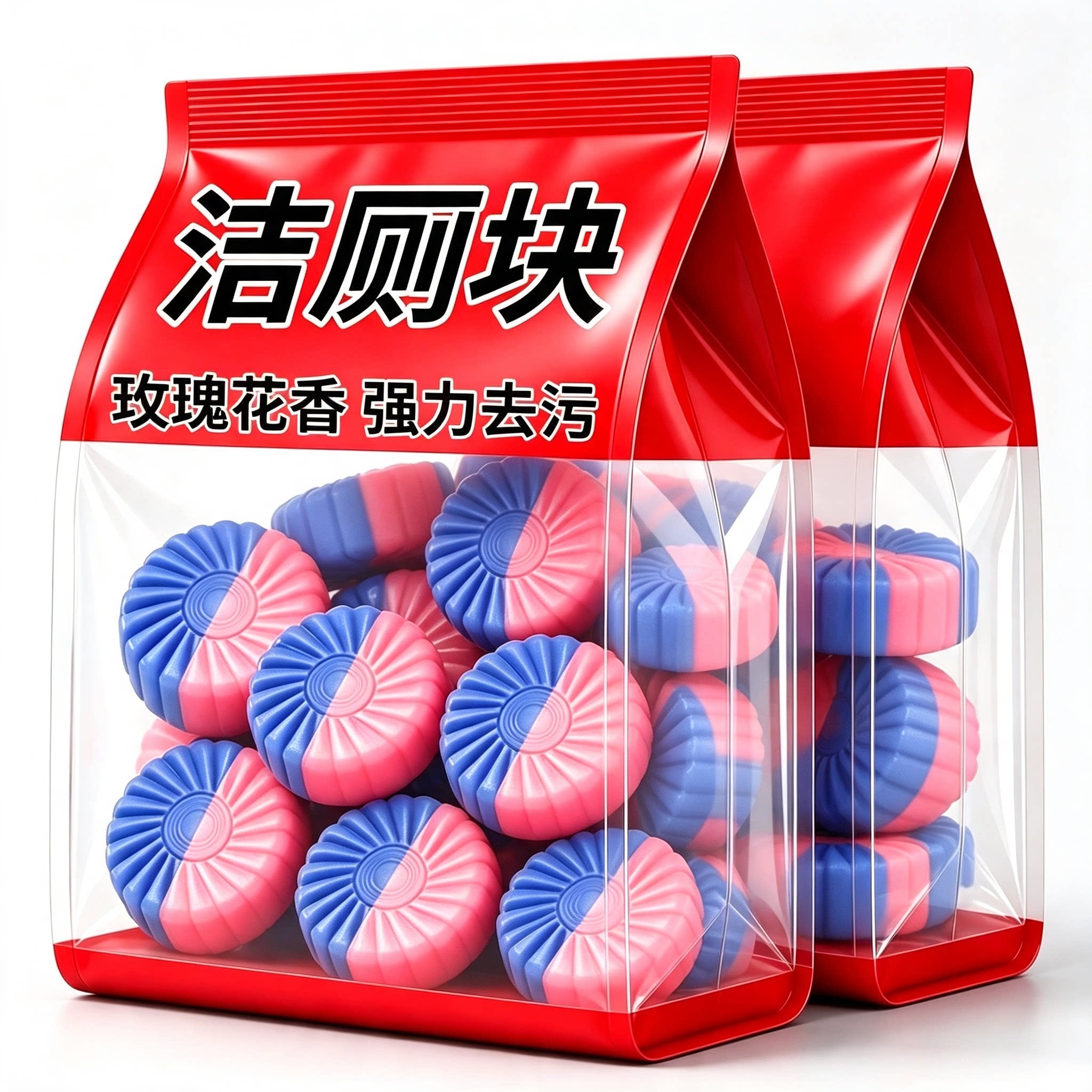 玫瑰栀子清香洁厕宝除臭去味