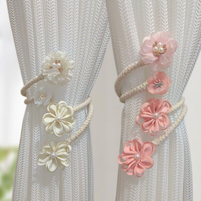 树枝花创意窗帘绑带一对装百搭窗帘扣窗帘扎束扣捆绑绳子束带系带,居家布艺,窗帘绑带,淘宝优惠券,粉丝福利购,淘宝优惠卷