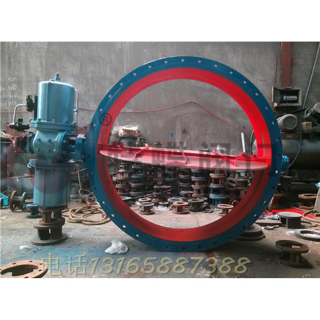 气动通风蝶阀D641W-1C台默认项法兰