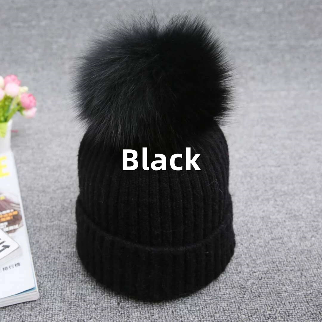 thumbnail for JHXDF #PRO043 Woman Pom Wool Hat