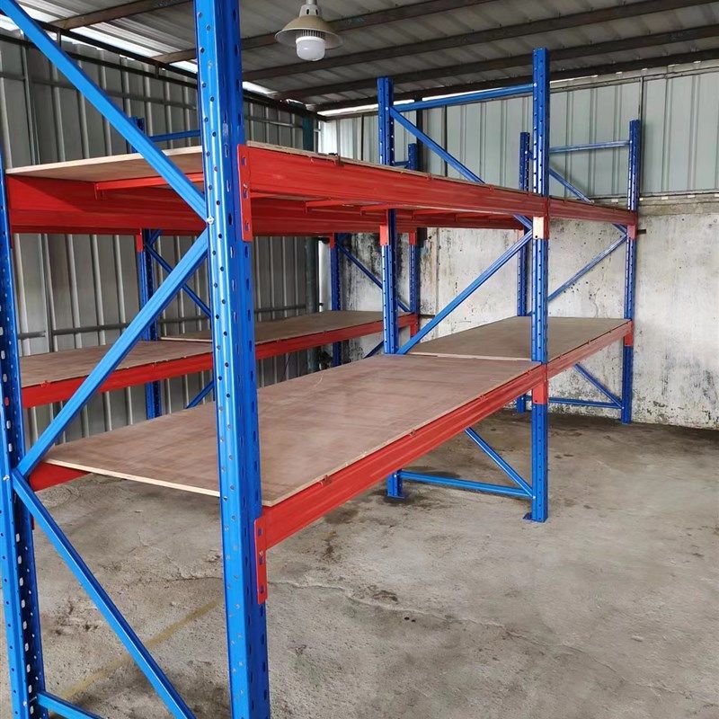 重型加厚板材货架托盘大型高位仓库货架模具架阁楼平台支持定做