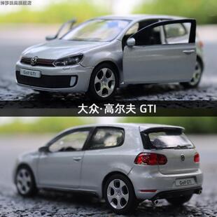1:36大众高尔夫GTI合金汽车模型仿真合金回力玩具男女通用2岁