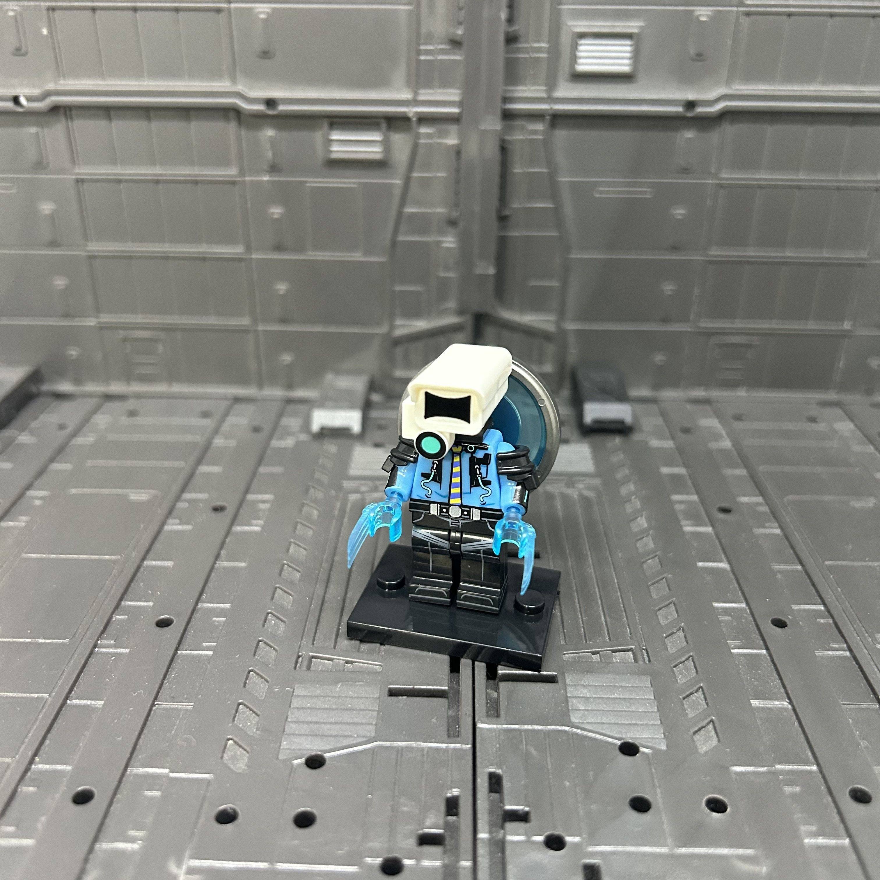 新款监控人守望者音响人猎杀者泰坦马桶博士积木人仔儿童拼装玩具