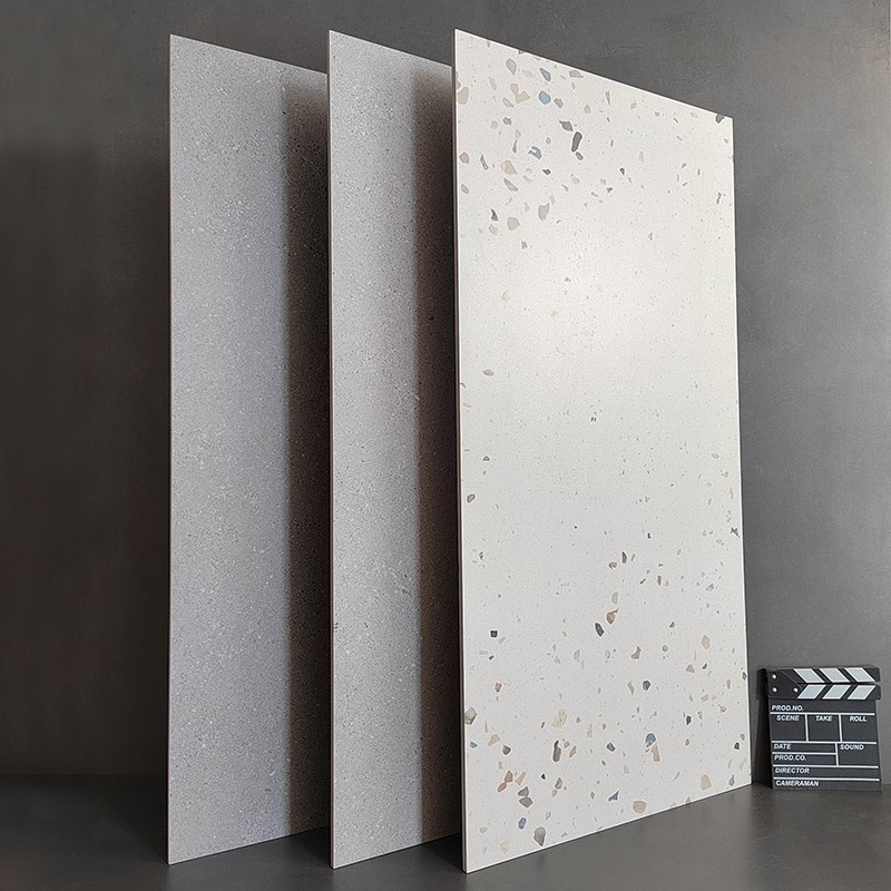 水磨石瓷砖卫生间墙砖客厅阳台地砖600x12Q00餐厅防滑彷古砖