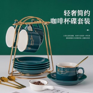 家用咖啡店杯子小号欧式 精致咖啡杯套装 小奢华Y下午茶茶具