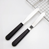 不锈钢蛋糕抹刀奶油抹平裱花小刮刀窄边细抹刀果酱刀调色烘焙刀