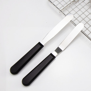 不锈钢蛋糕抹刀奶油抹平裱花小刮刀窄边细抹刀果酱刀调色烘焙刀