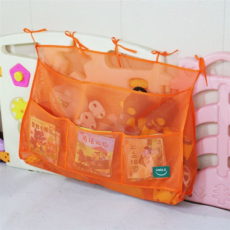儿童围栏玩具收纳袋宝宝游戏栅栏挂袋绘本图书网袋防护栏整理玩偶,收纳整理,其他收纳袋,淘宝优惠券,粉丝福利购,淘宝优惠卷