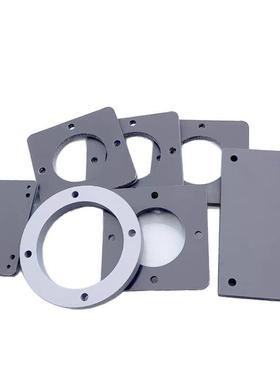 白色深灰色PVC板材PE尼龙加工电木板ABS加工PC加工PVC加工