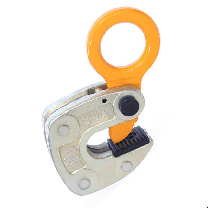 厂家直销模锻LC型钢板起重吊钳合金钢平吊横吊钳可配链条吊带索具