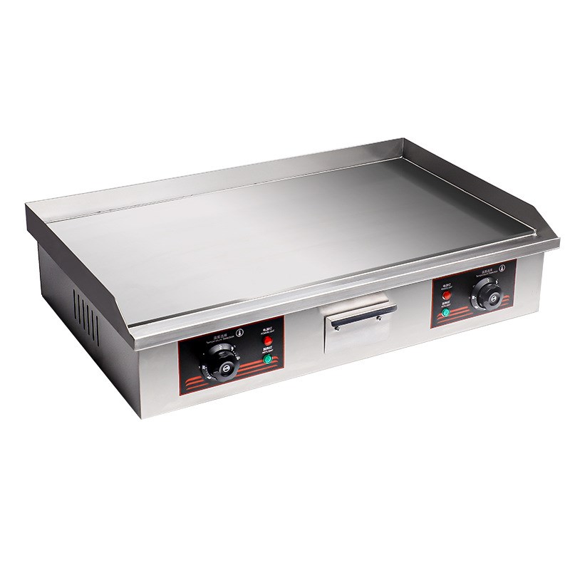 现货商用台式电热扒炉铁板烧烤鱿鱼手抓饼炉烤冷面平扒炉