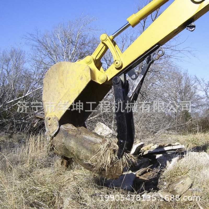拇指夹 挖斗抓手 挖掘机铲斗 挖机挖斗 拇指夹钳