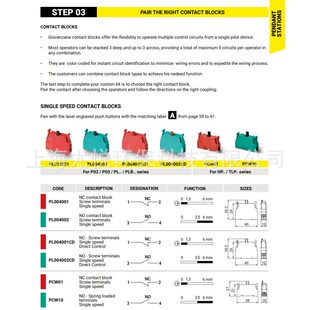 意大利GG防水按钮盒PL004003/PL004010双速触点单速触点手电门