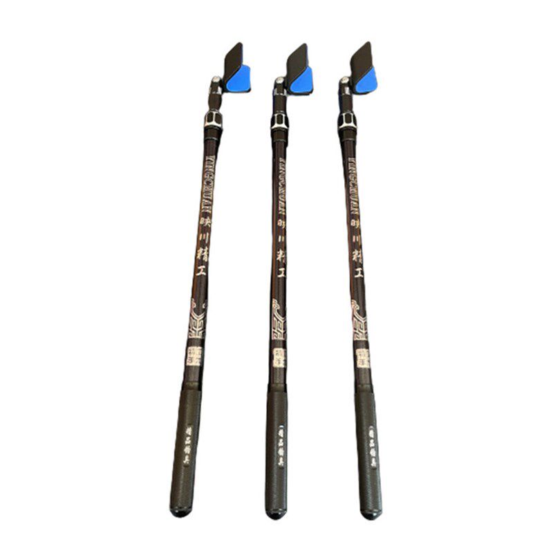 碳素竞技小支架50变80厘米变色涂装迷你支架杆回弹支架头竞技支架