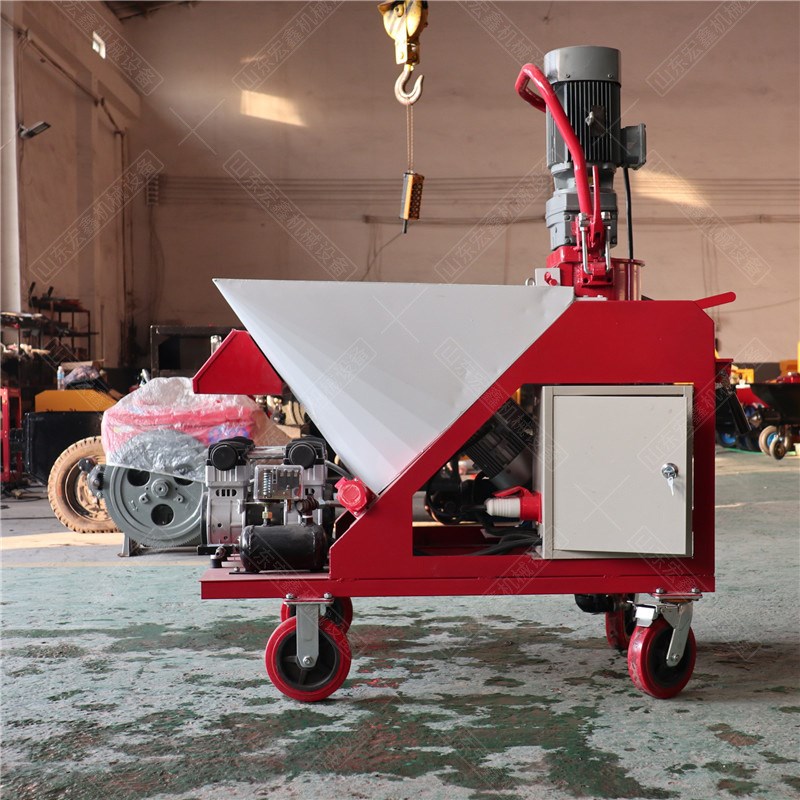 全自动双气泵粉刷石膏喷涂机干粉抹灰机器轻质石膏喷浆机