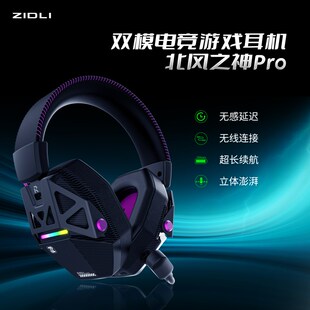 ZIDLI磁动力北风之神FH31电竞游戏耳麦机吃鸡听声辨位7.1电脑通用