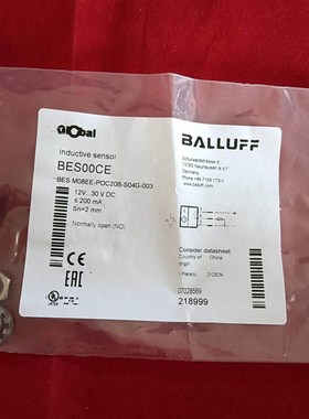 巴鲁夫 Inductive Sensor BES00CE!型