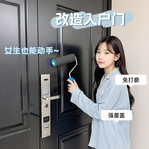 三青漆入户门改色专用漆防盗门补漆铁门油漆翻新门漆自刷换色改造