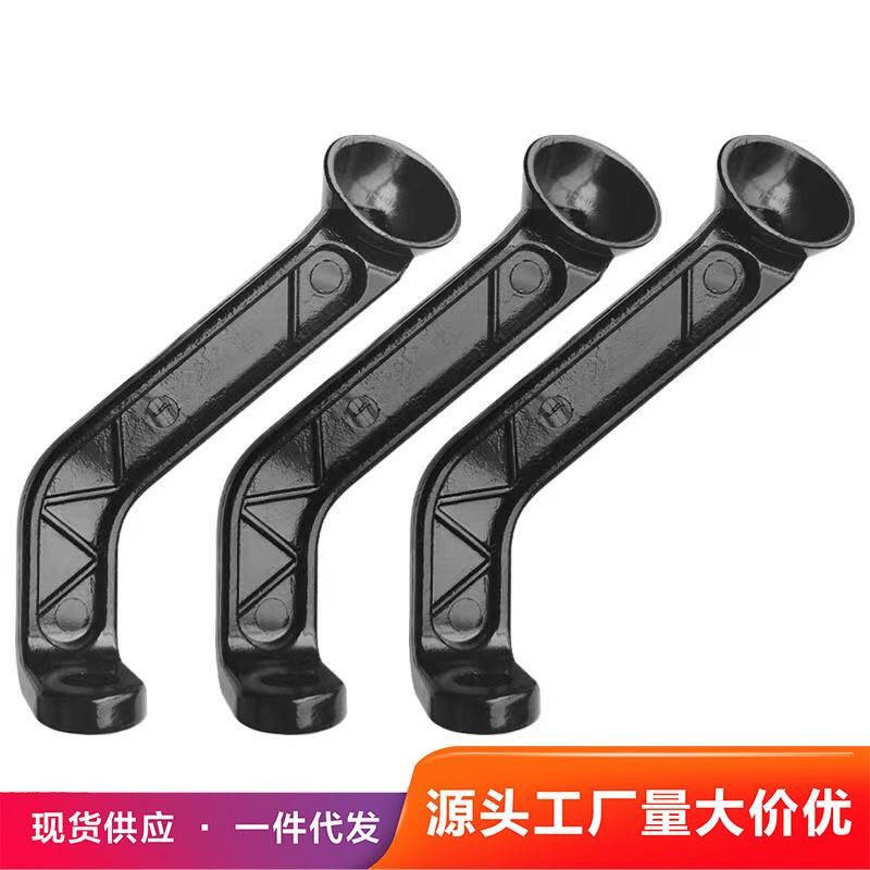 手机支架配件电动车后视镜支架固定底座摩托车电瓶车支架铝合金