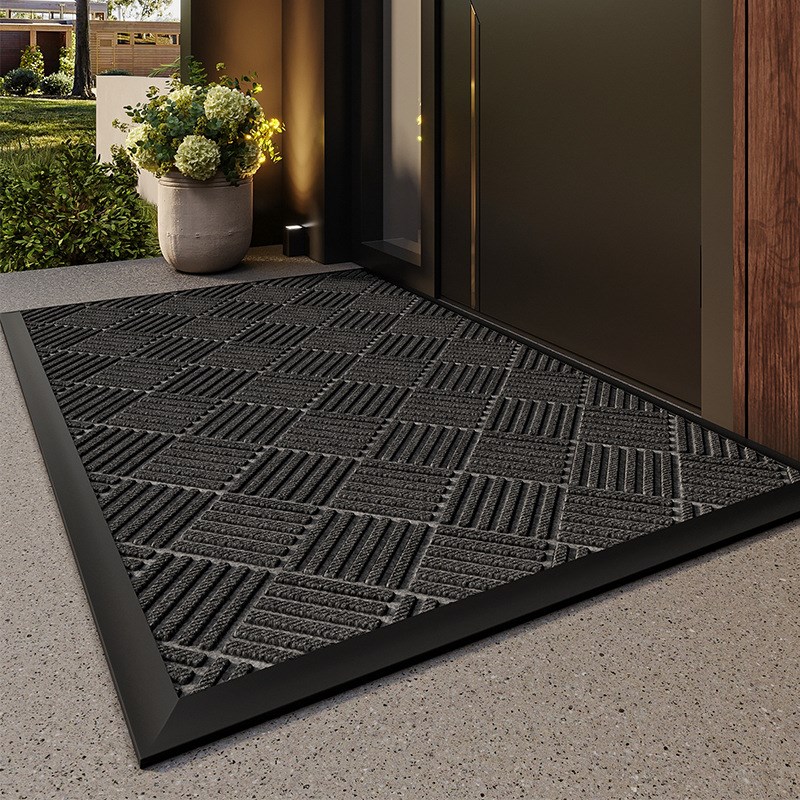 别墅门口地垫入户门地毯室外防滑脚垫免打理耐脏门外进门垫子