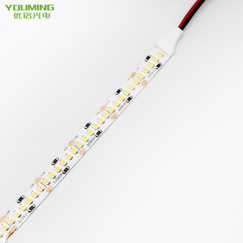 厂家供应线形灯用2835高显指Ra95灯条 240灯 10MM 24V 28W 4000K