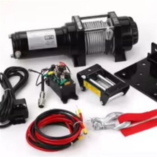 厂家直销12v/24v 3500磅电动绞盘