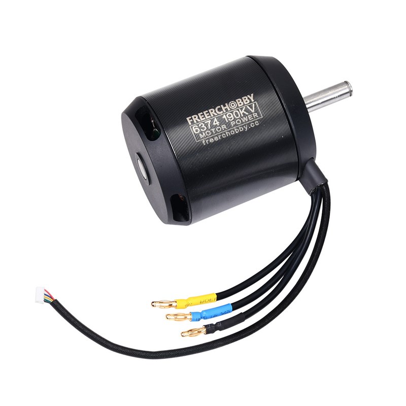 6374  190KV  3250W直流有感电机电动滑板遥控车耐高温